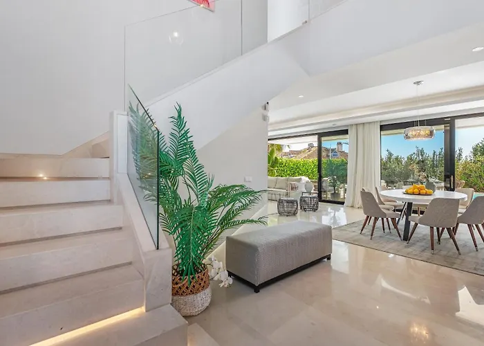 Villa Vacation Marbella I Fleur, Rooftop Hot Tub, Heated Pool, Sauna, Cine, Gym, Sea View, Close To The Estepona