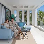 Villa Vacation Marbella I Fleur, Rooftop Hot Tub, Heated Pool, Sauna, Cine, Gym, Sea View, Close To The Estepona