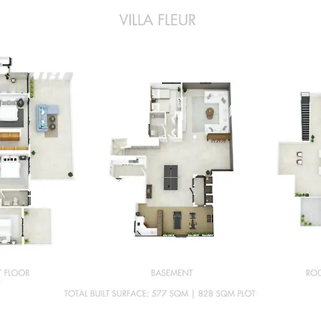 Βίλα Vacation Marbella I Fleur, Rooftop Hot Tub, Heated Pool, Sauna, Cine, Gym, Sea View, Close To The *