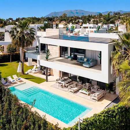 Vacation Marbella I Fleur, Rooftop Hot Tub, Heated Pool, Sauna, Cine, Gym, Sea View, Close To The Βίλα